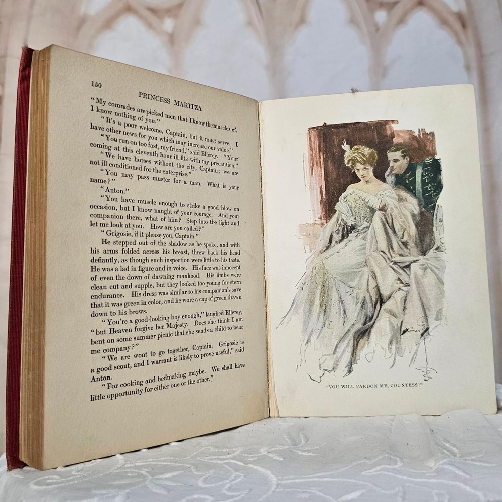 Princess Maritza Percy Brebner 1906 Hardcover Book Novel Antique Gibson Girl
